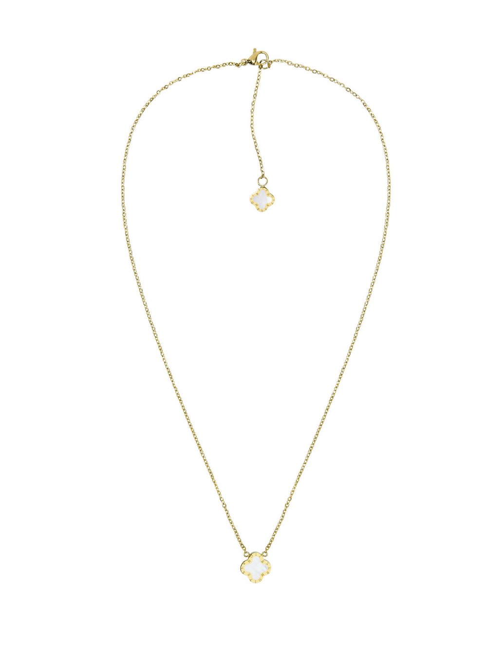 Thumbnail - Lenoites Kette mit Anhänger Damen Metall gold, ONE SIZE