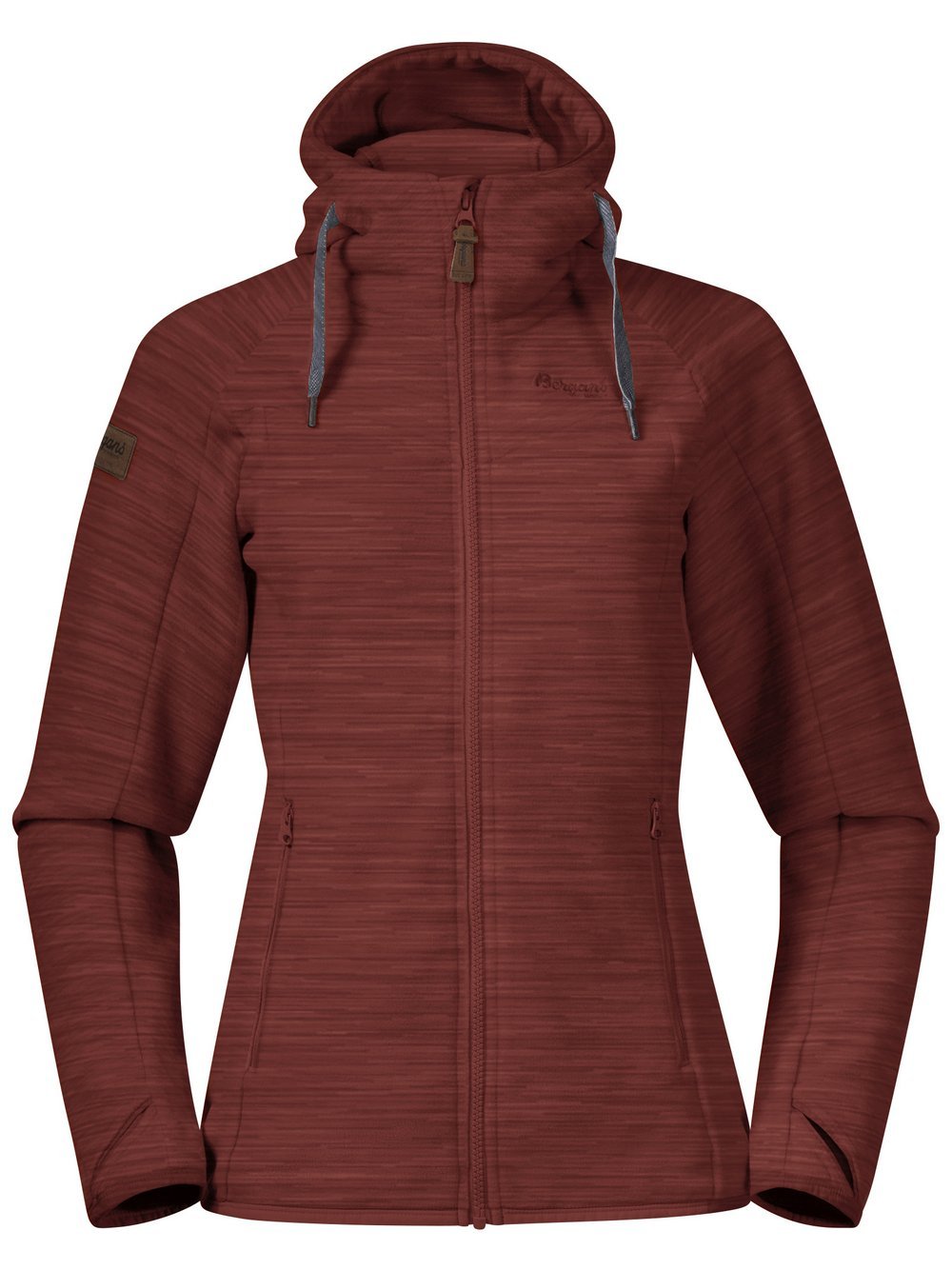 Bergans of Norway Fleece-Jacke Damen rot meliert, XS