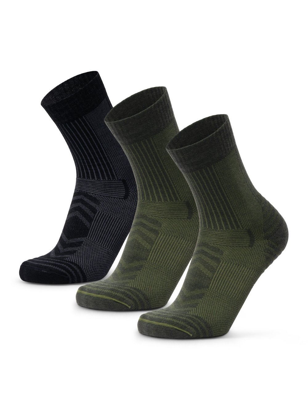 DANISH ENDURANCE Socken Damen Wolle grün, ONE SIZE