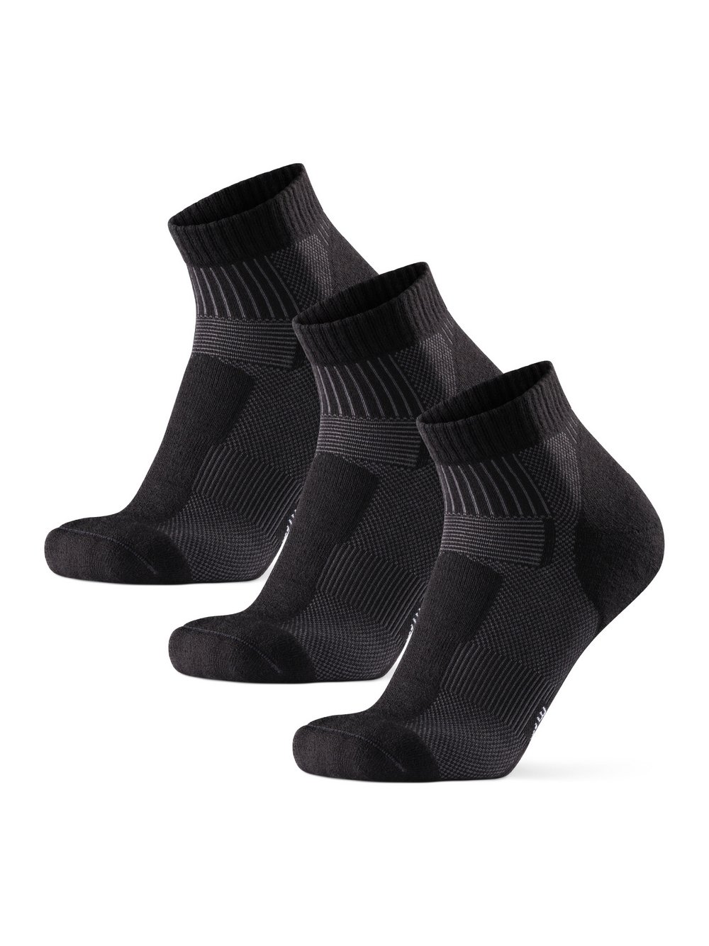 DANISH ENDURANCE Wandersocken Damen Wolle schwarz, 35-38