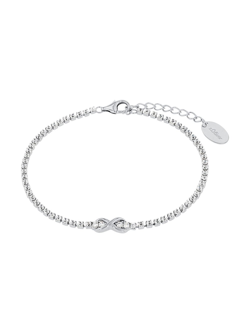 s.Oliver Armband Damen Sterlingsilber silber, 20