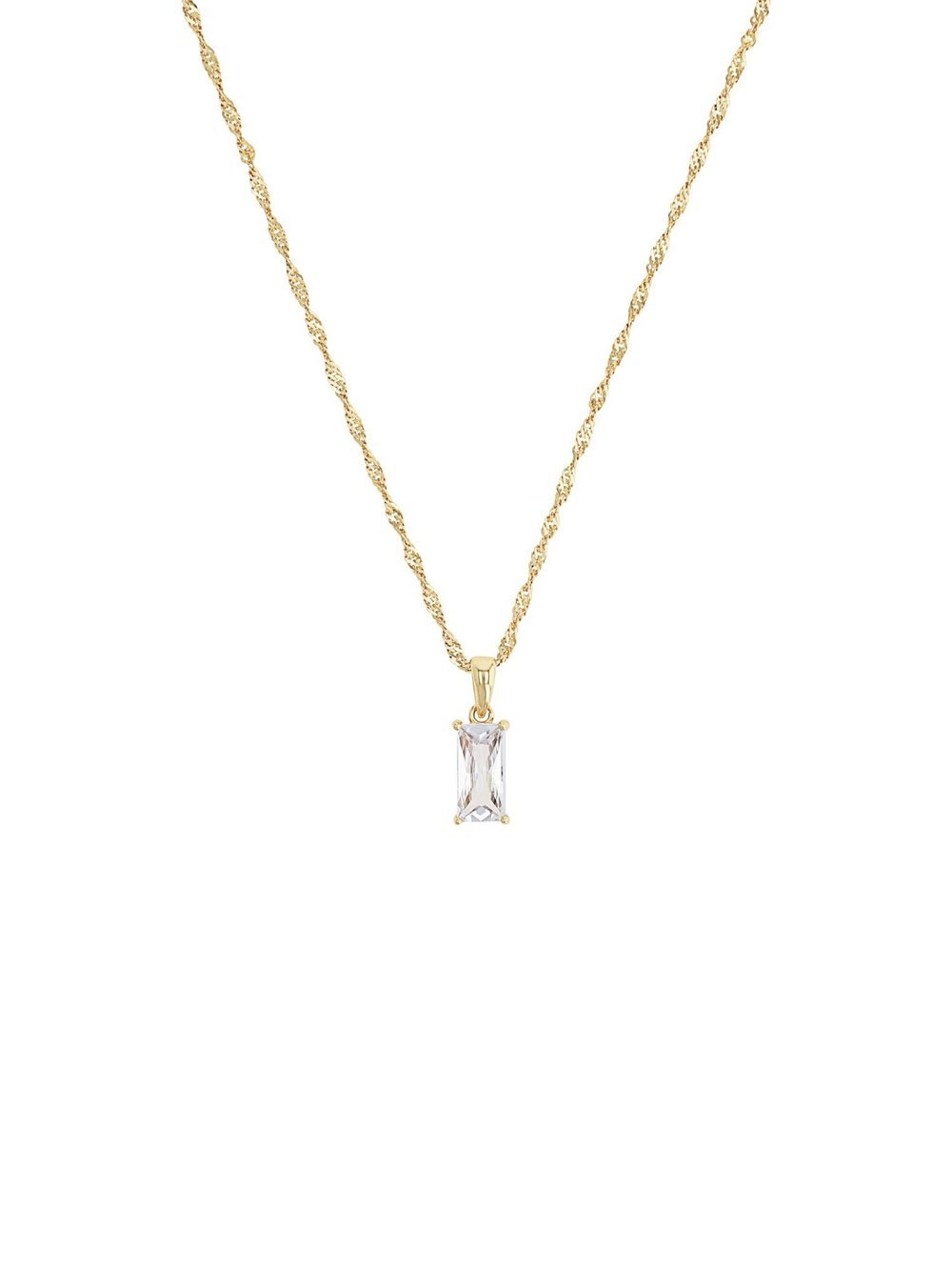 NOELANI Kette mit Anhänger Damen Sterlingsilber silber, 45