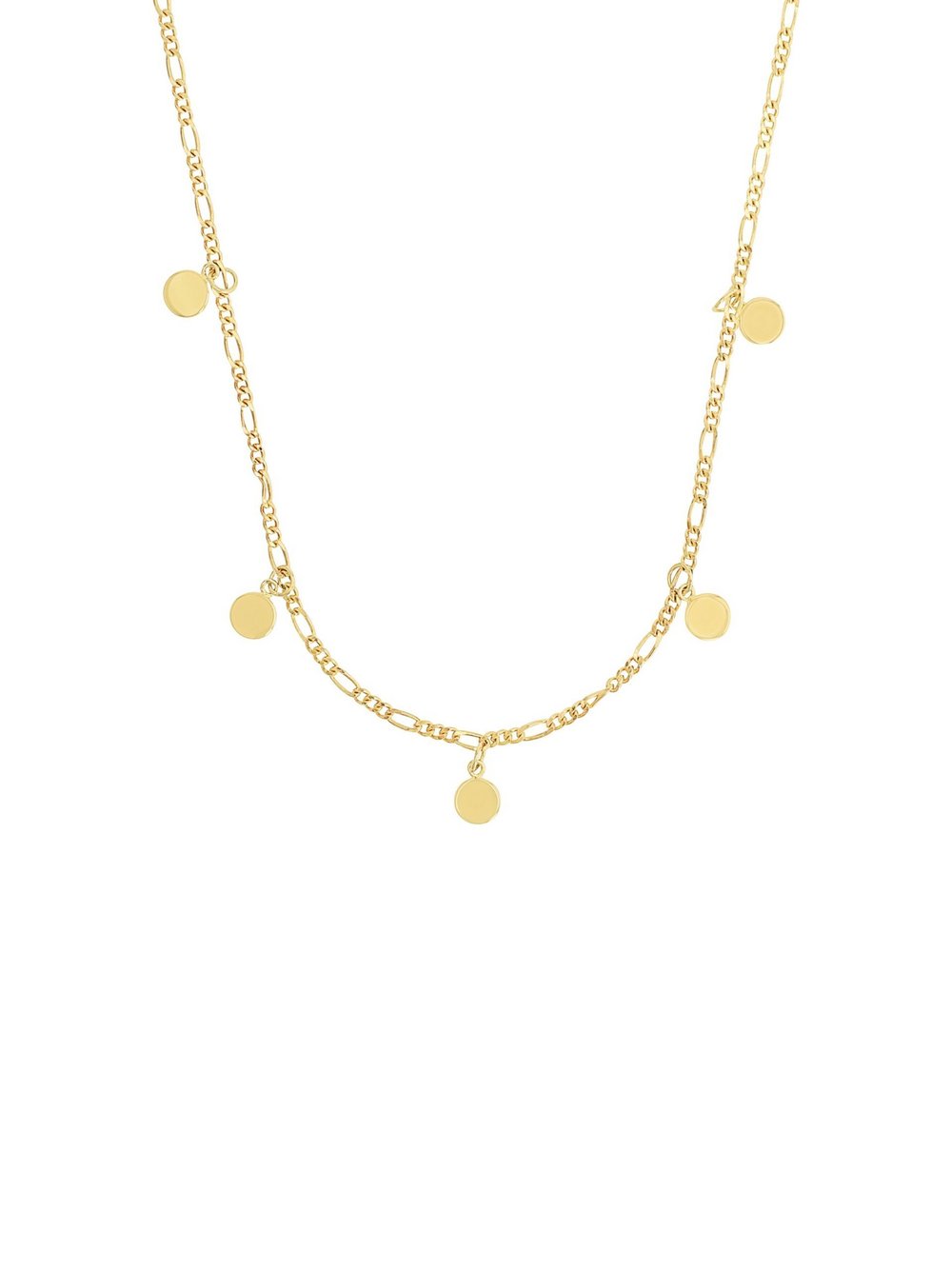 NOELANI Kette mit Anhänger Damen Sterlingsilber gold, 42