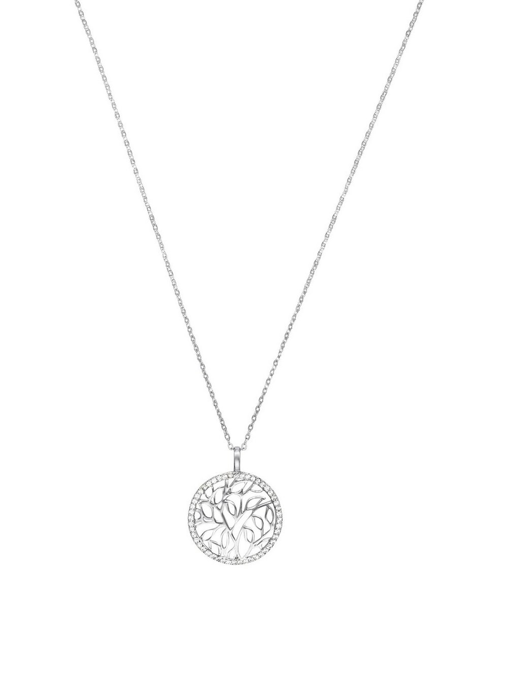 amor Kette mit Anhänger Damen Sterlingsilber silber, 70