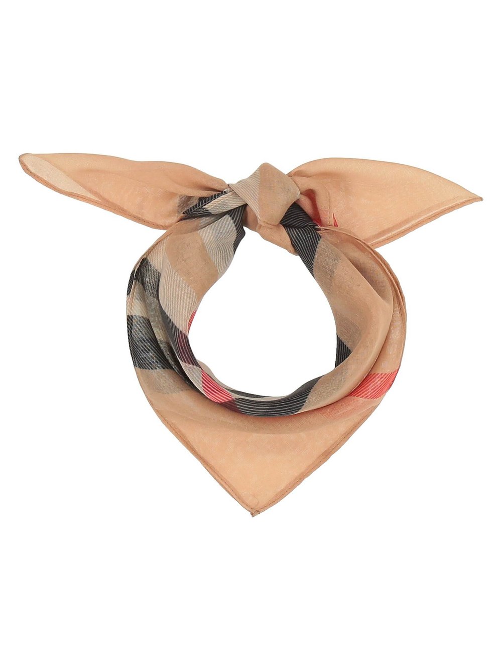 Giorgio Rimaldi Nickituch Damen beige kariert, ONE SIZE