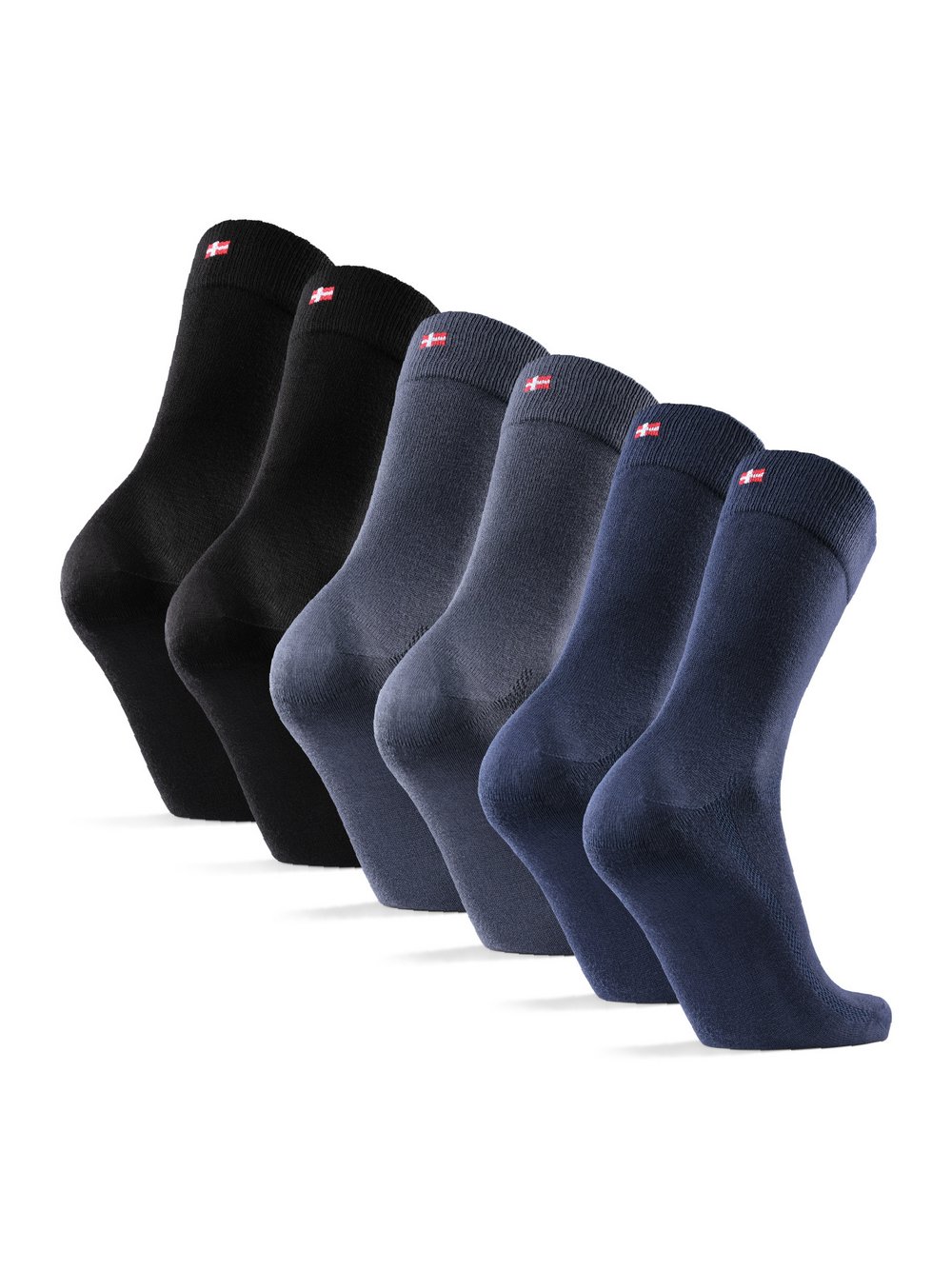 DANISH ENDURANCE Socken Damen Viskose mehrfarbig, 39-42