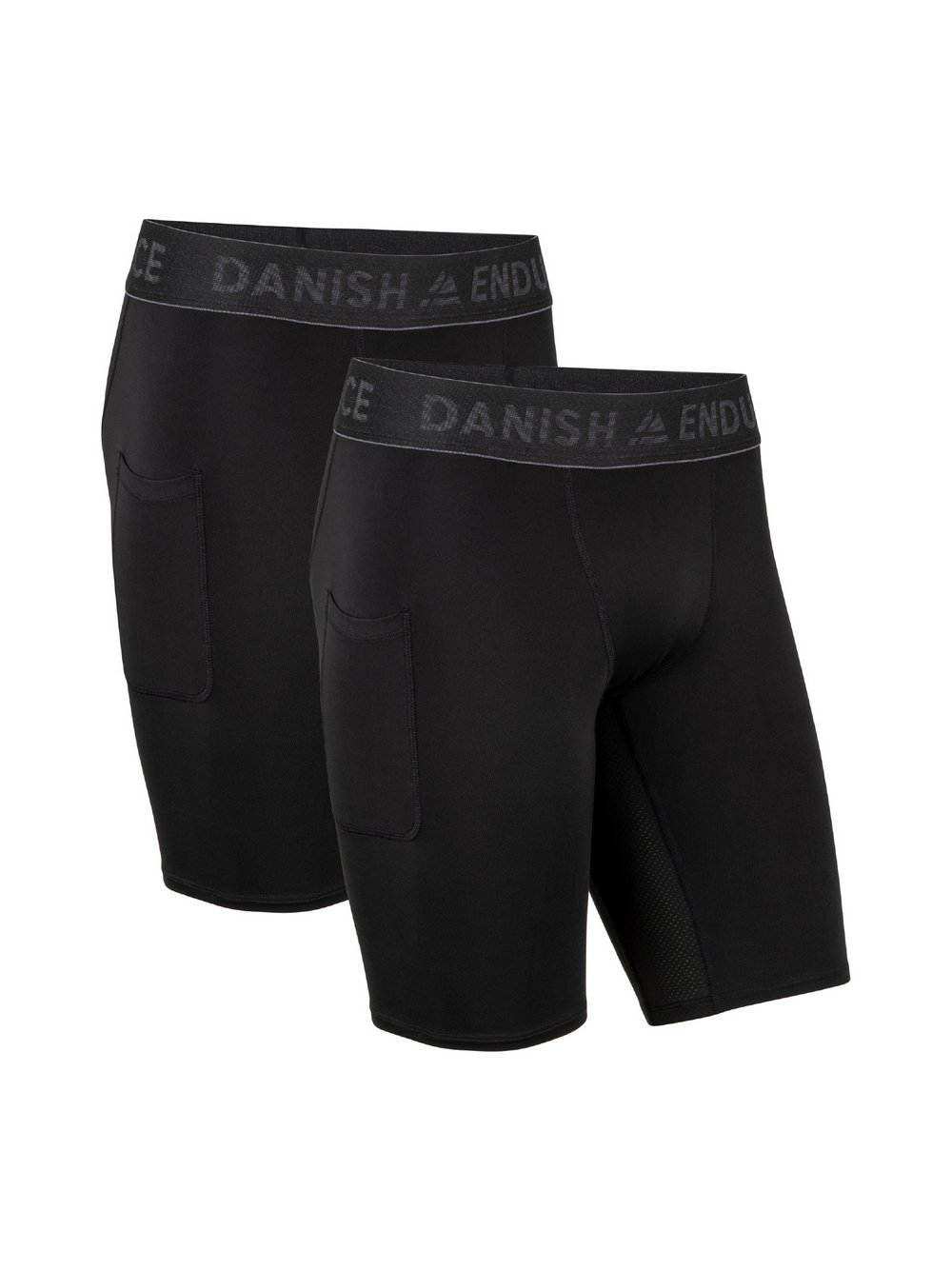 DANISH ENDURANCE Kurze Sporthose Herren schwarz, XL