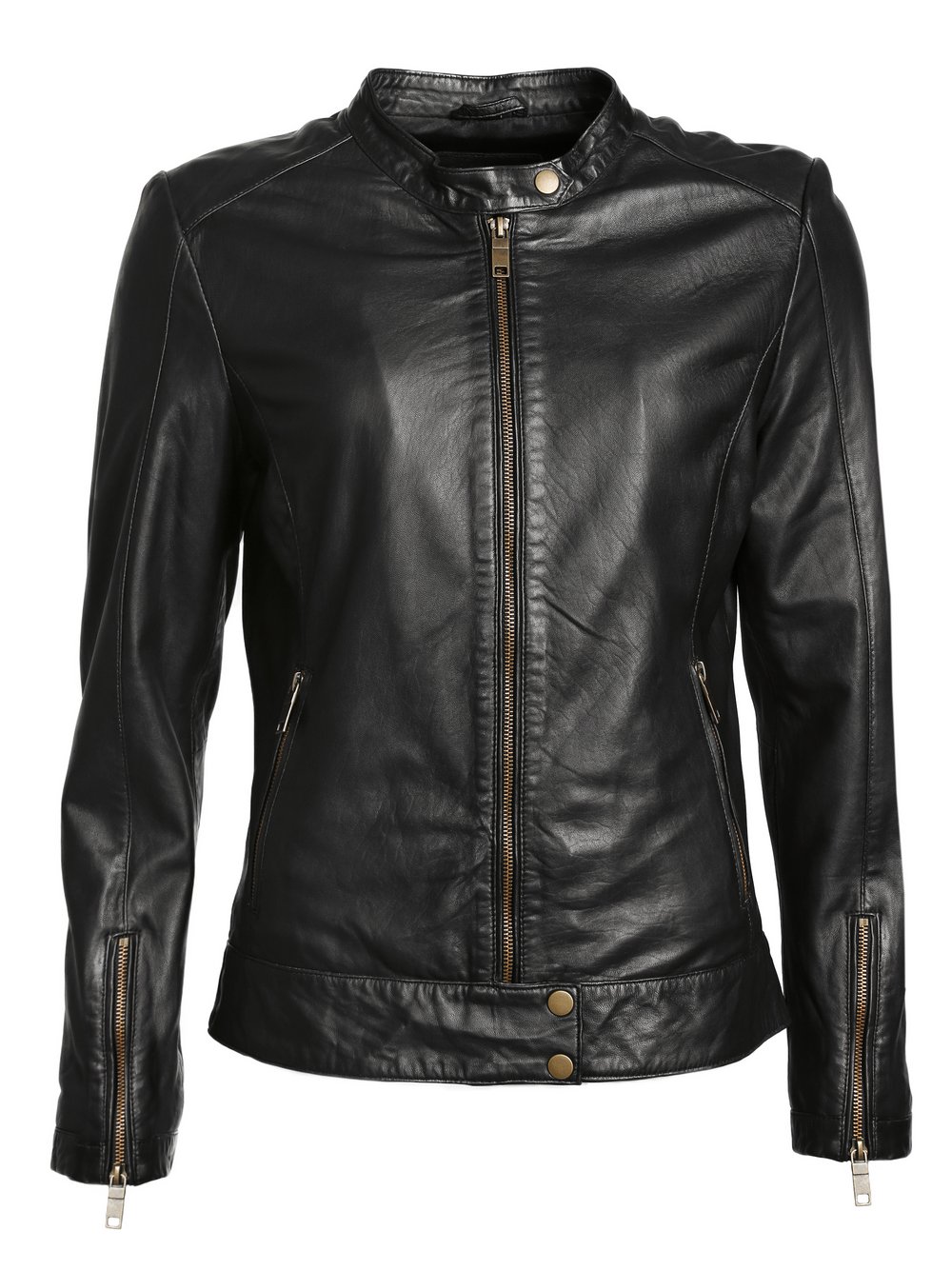 JCC Lederjacke Damen schwarz, XXXL