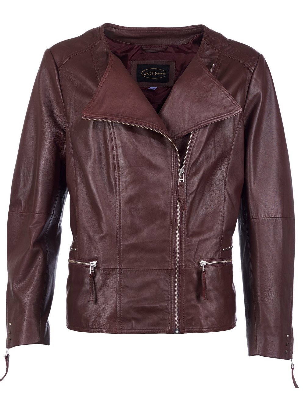 JCC Lederjacke Damen rot, 44