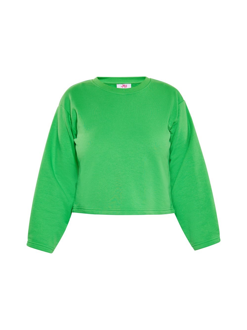 MyMo sweatshirt Damen Baumwolle grün, M