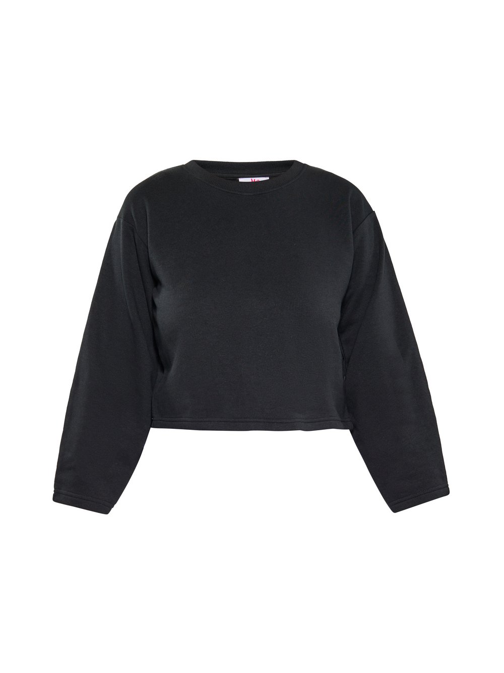 MyMo sweatshirt Damen Baumwolle schwarz, XS