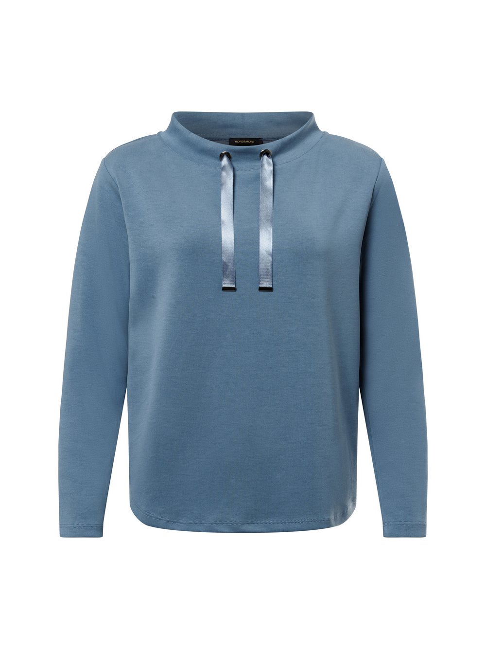 More & More Sweatshirt Damen Modal blau, 42