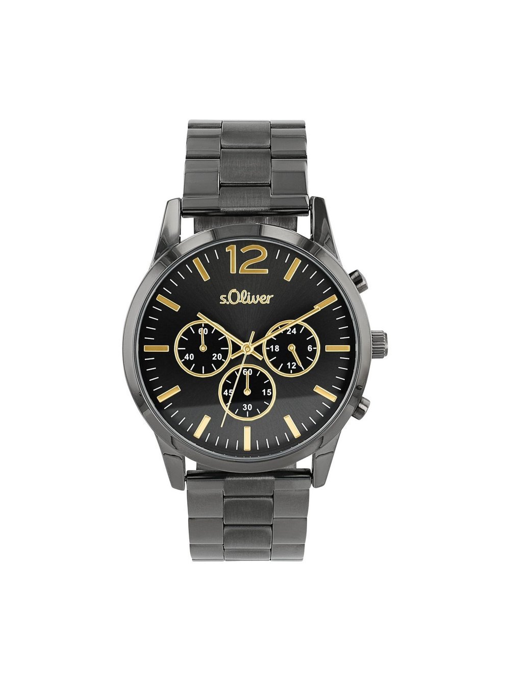 s.Oliver Chronograph Herren Edelstahl gold, 21