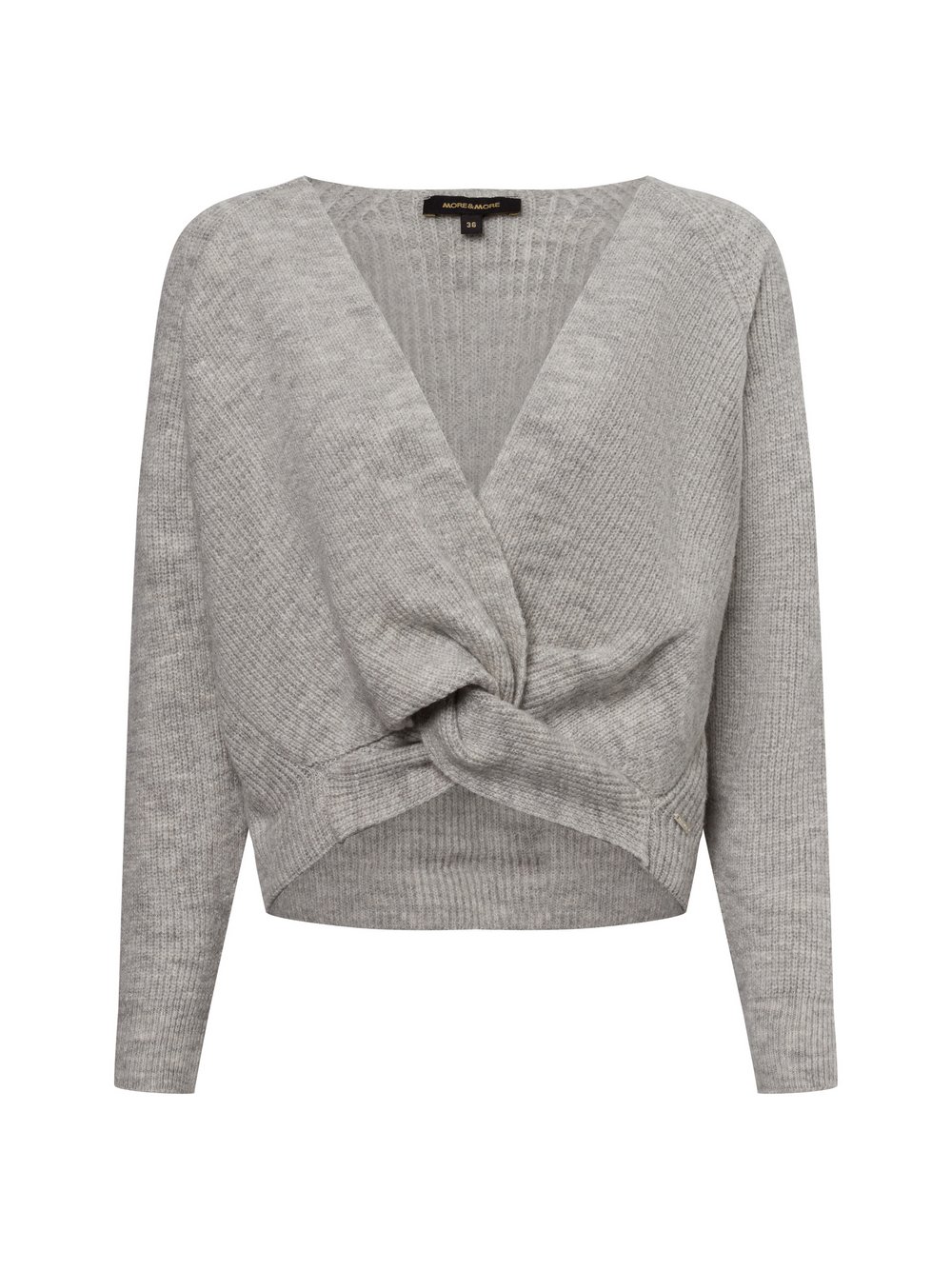 More & More Pullover Damen grau meliert, 42