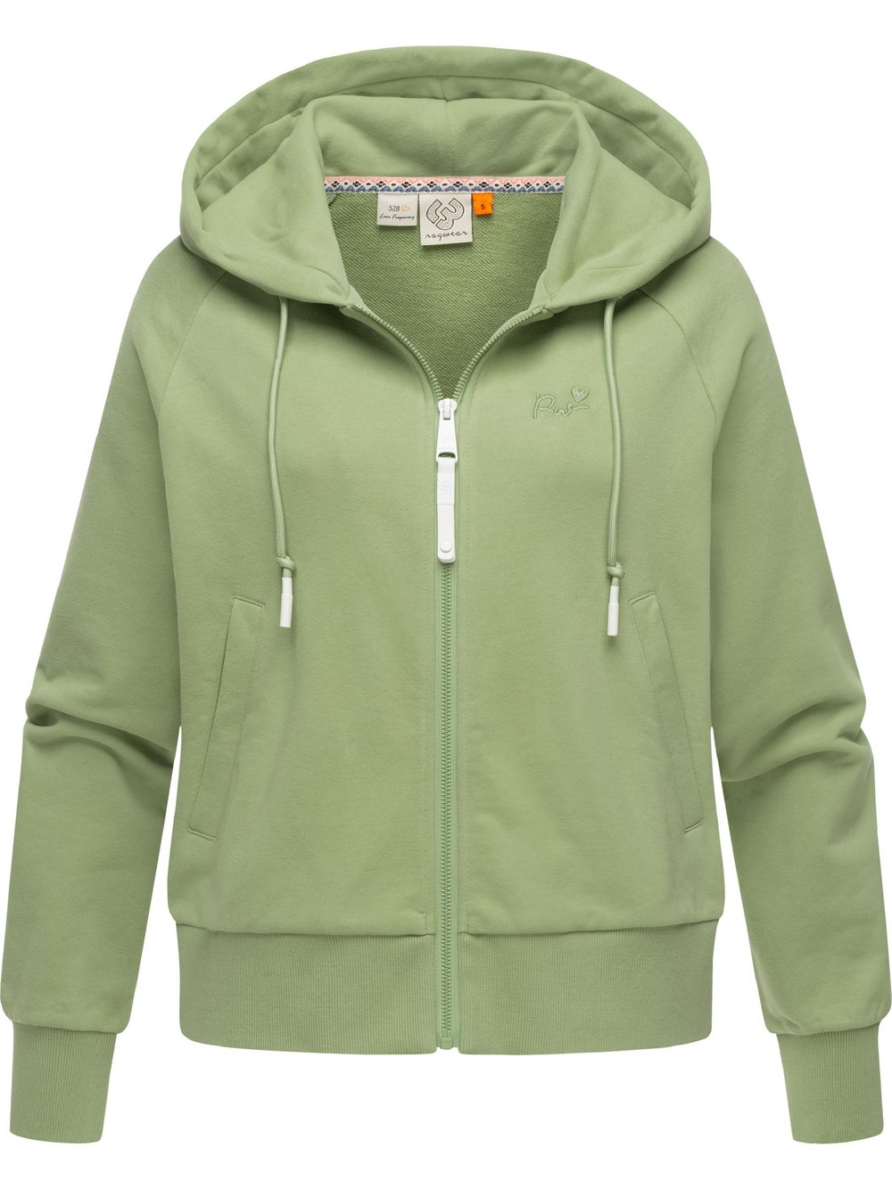 Ragwear Sweatjacke Damen Baumwolle grün, 52