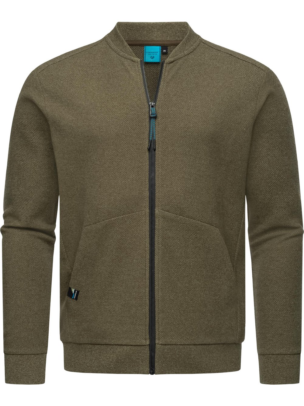 Ragwear Sweatjacke Herren Baumwolle grün, XXXXL