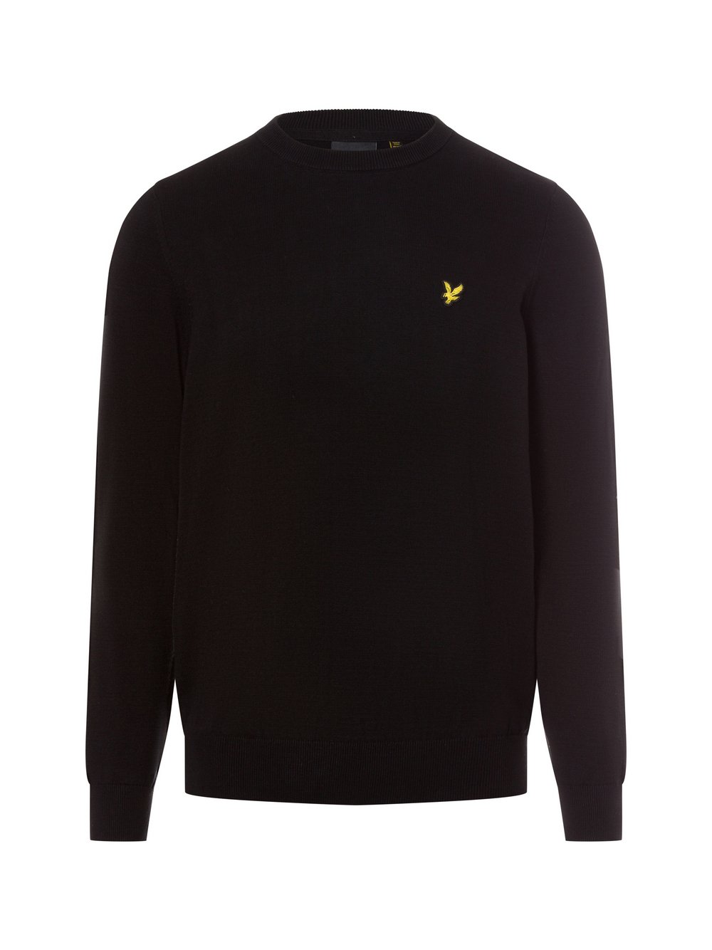 Lyle & Scott Strickpullover Herren Baumwolle schwarz, XL