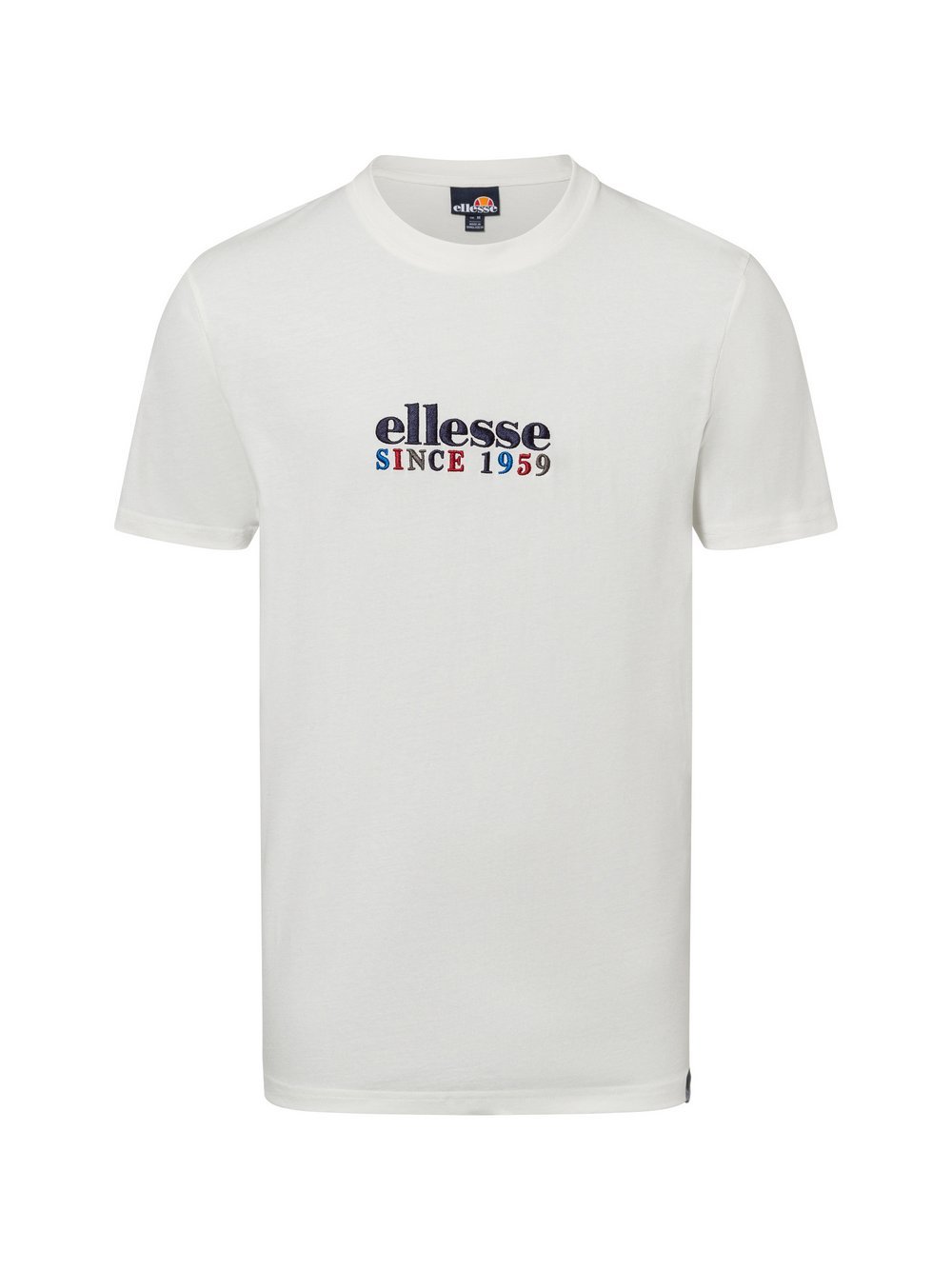 ellesse T-Shirt Herren Baumwolle weiß gemustert, XXL