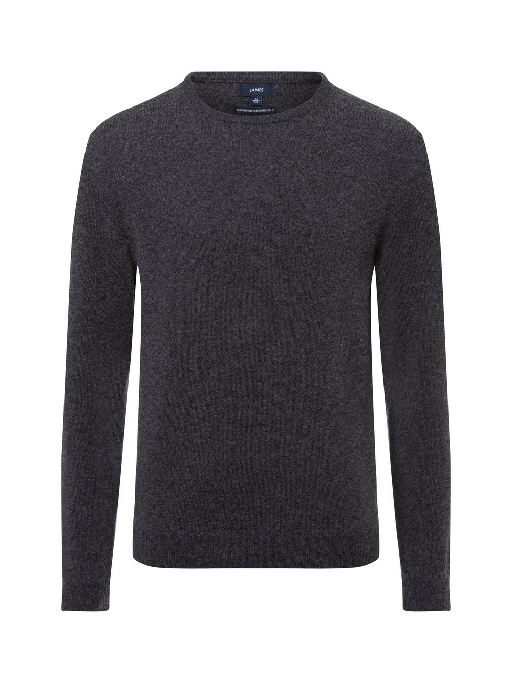 James Strickpullover mit Cashmere-Anteil Herren grau, S