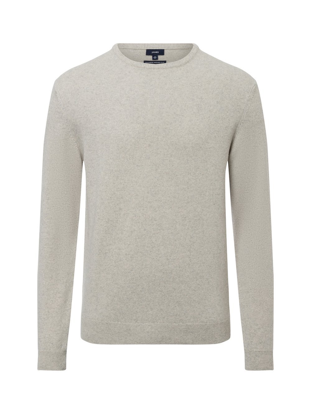 James Strickpullover mit Cashmere-Anteil Herren weiß, S