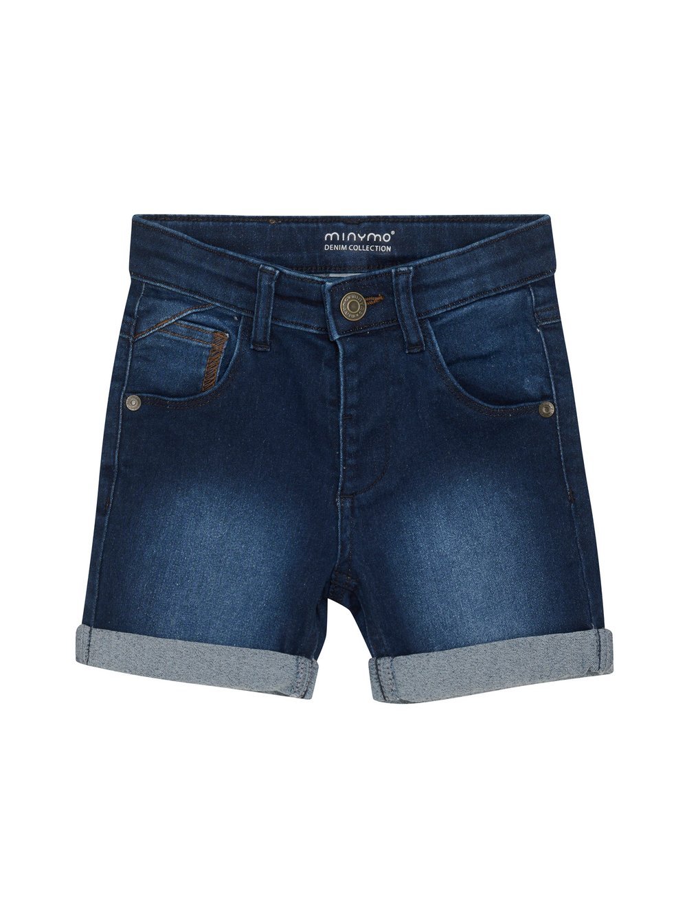 Minymo Shorts Jungen Baumwolle blau, 152