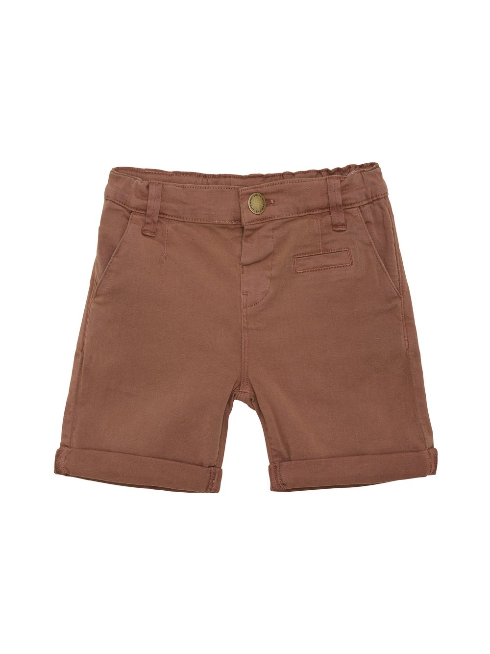 En Fant Shorts Jungen Baumwolle braun, 98