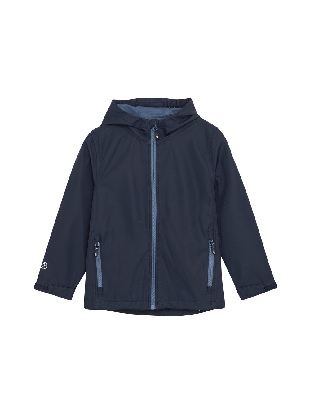 ColorKids Outdoorjacke Jungen blau gemustert, 110