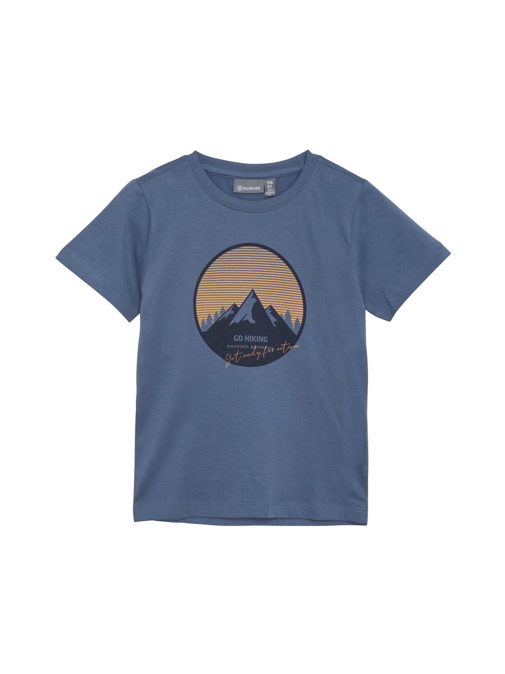 ColorKids Shirt Jungen Baumwolle blau bedruckt, 92