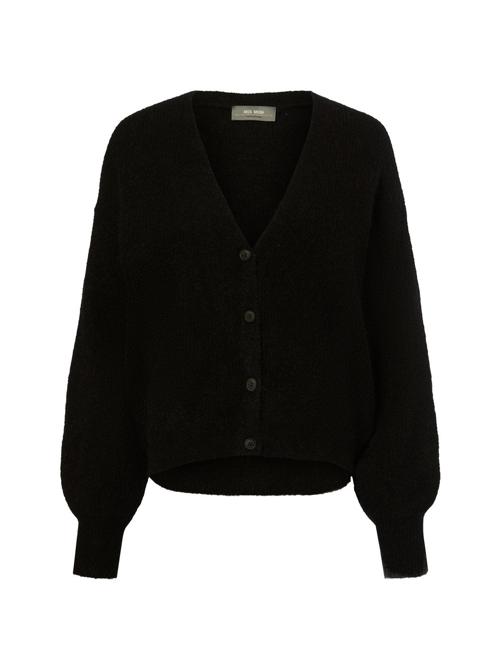 MOS MOSH Strickjacke mit Alpaka-Anteil Damen schwarz, XL