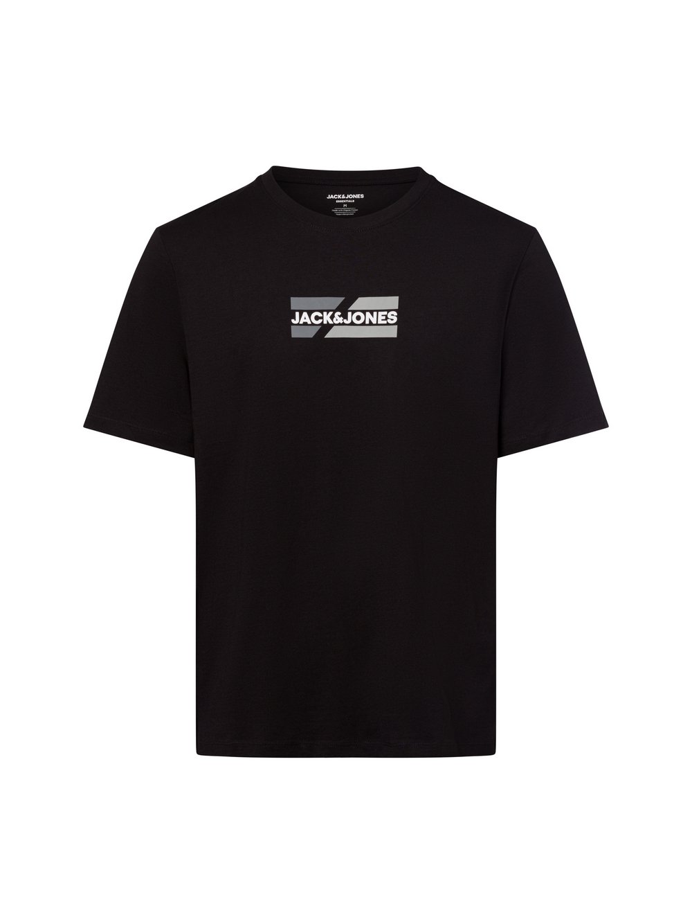 Jack & Jones T-Shirt Herren Baumwolle schwarz, XL