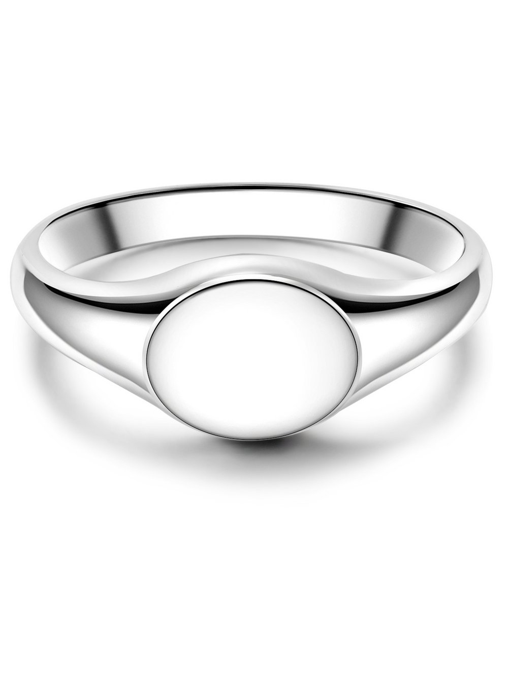 Männerglanz Ring Herren Sterlingsilber silber, 54