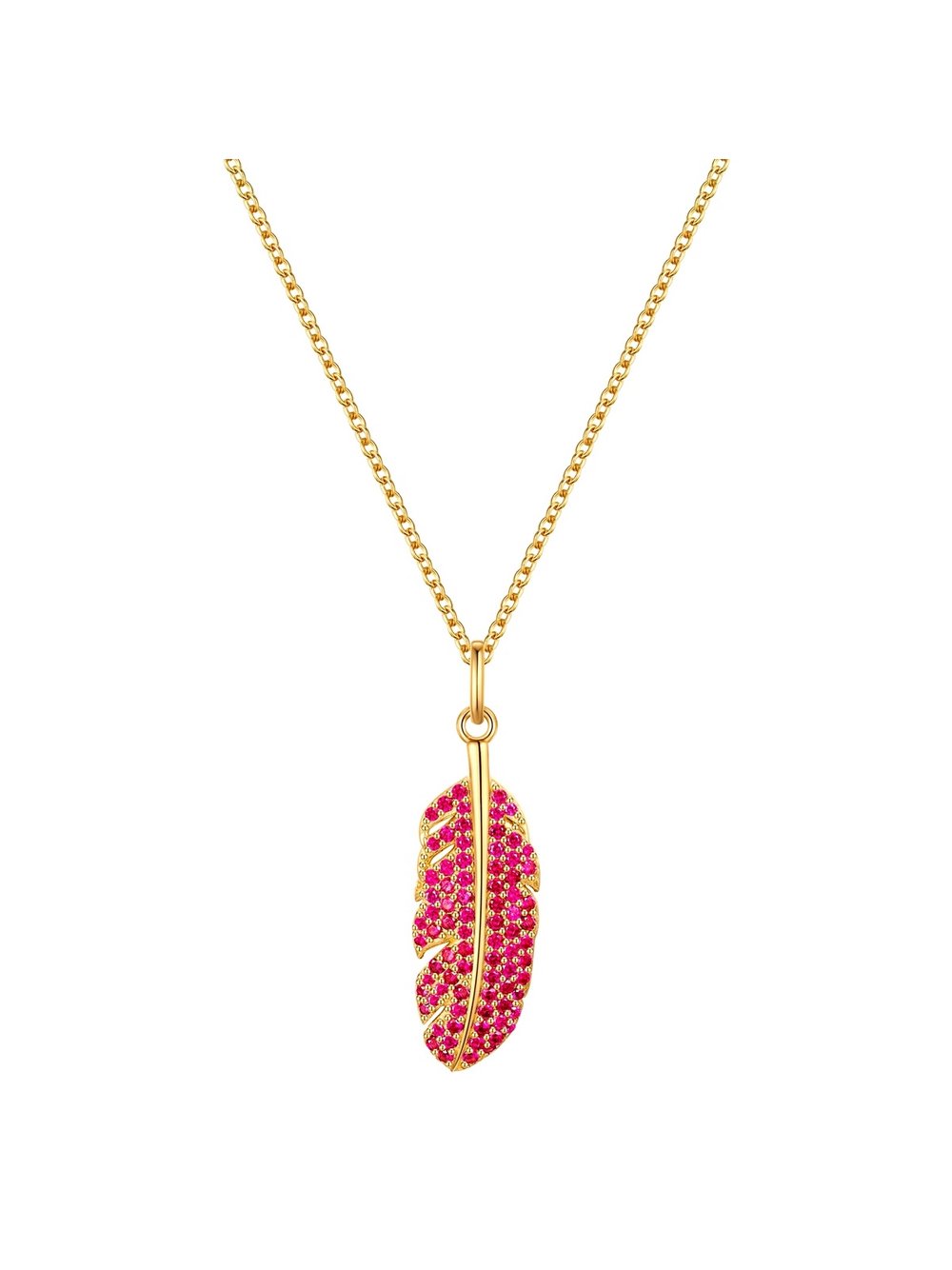 Thumbnail - Glanzstücke München Halskette Damen Sterlingsilber gold, ONE SIZE