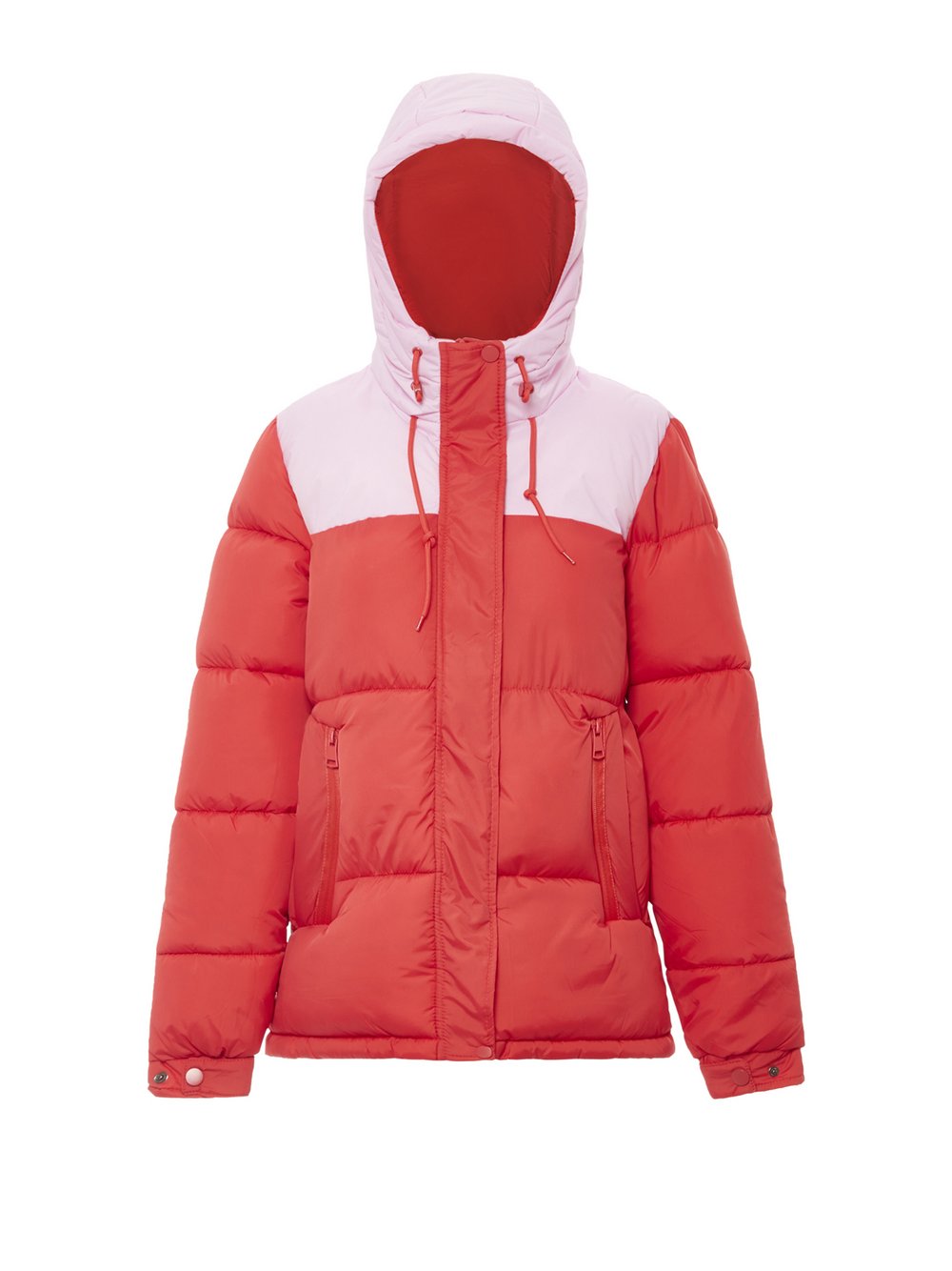 MyMo Wattierte Steppjacke Damen rot, XXL