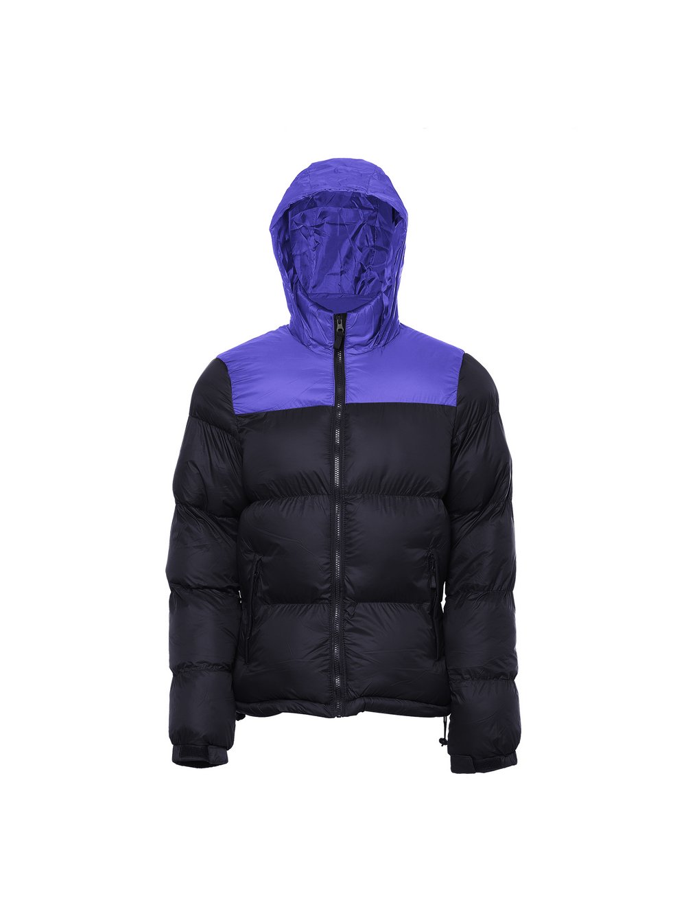 ALEKO Wattierte Steppjacke Herren schwarz, XXL