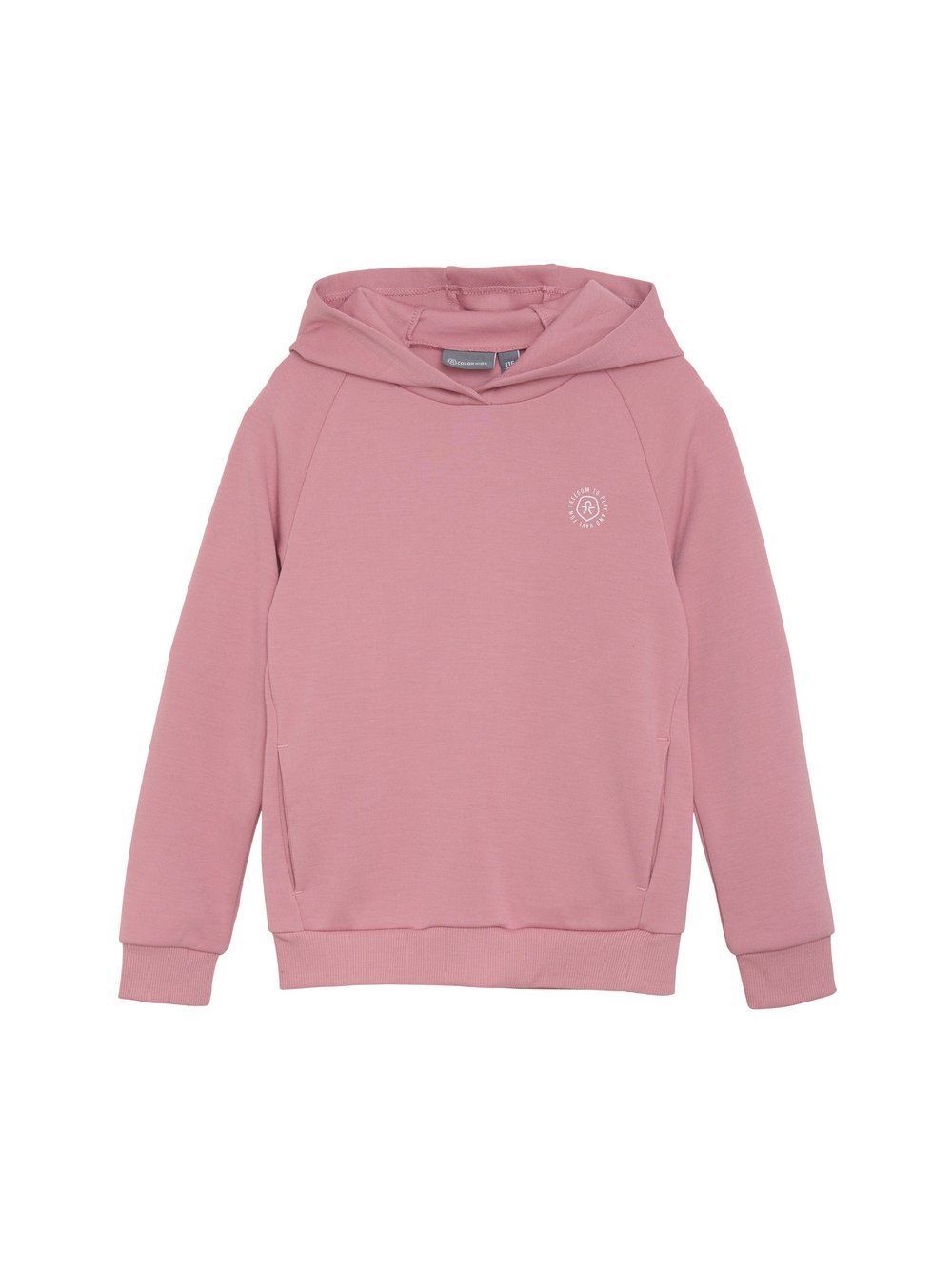 ColorKids Kapuzenpullover Kinder pink bedruckt, 128