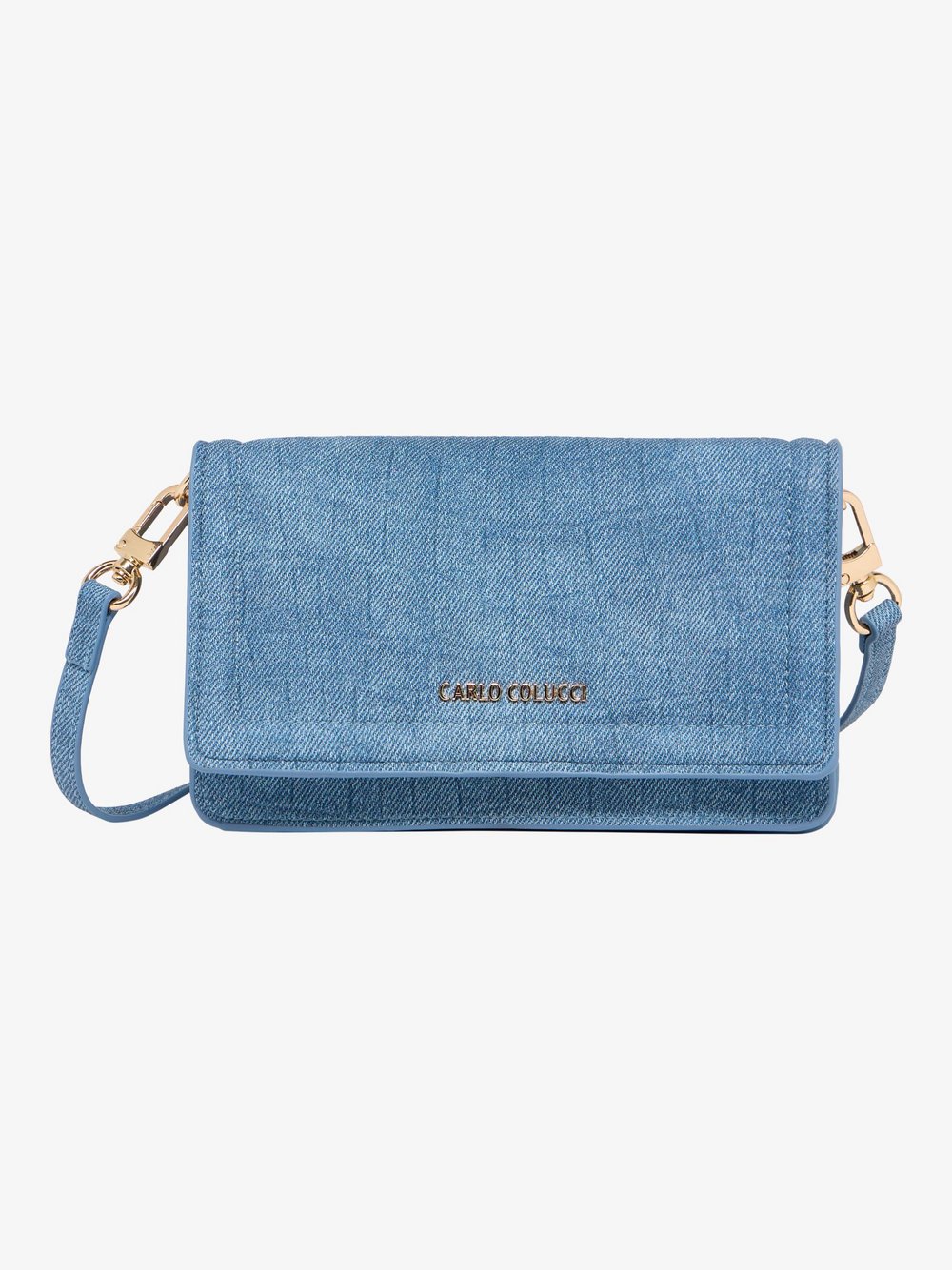 Carlo Colucci Tasche  Damen Kunstleder blau, ONE SIZE