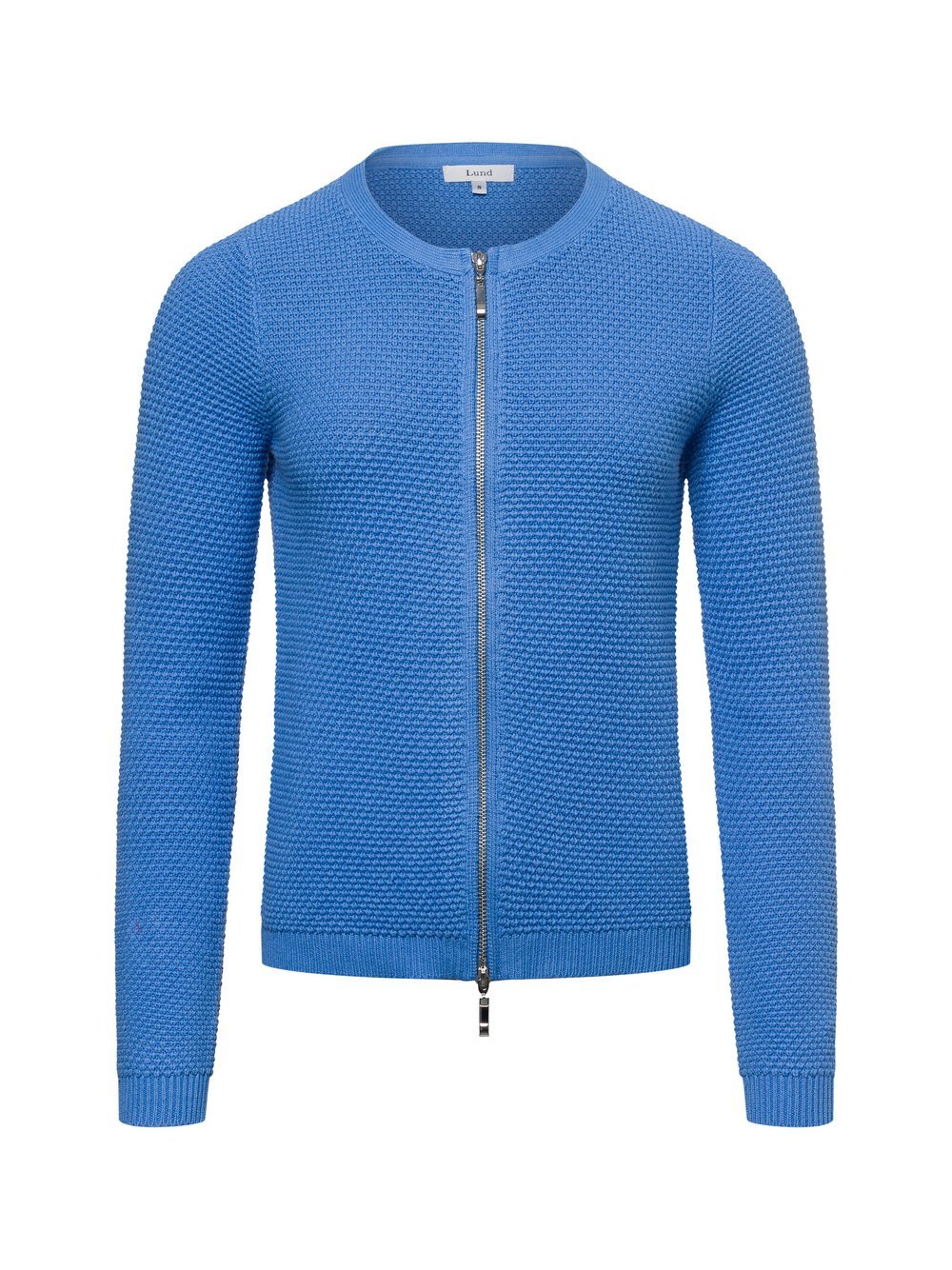 Lund Strickjacke Damen Baumwolle blau, M