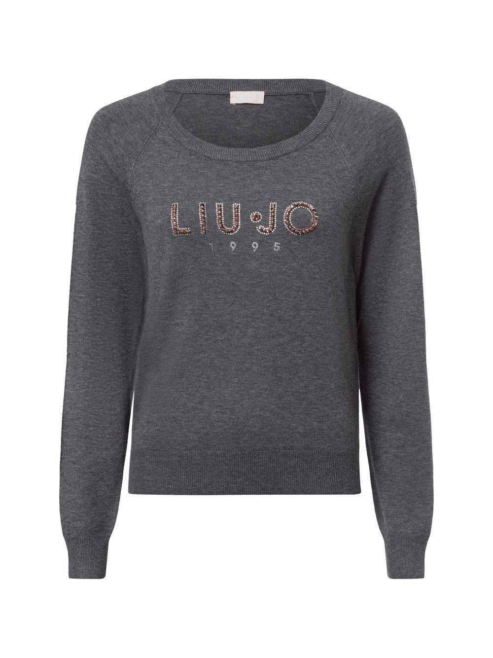 Liu Jo Collection Strickpullover Damen Viskose grau, M