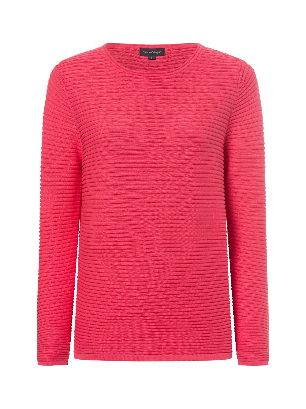 Franco Callegari Strickpullover Damen Baumwolle pink, S