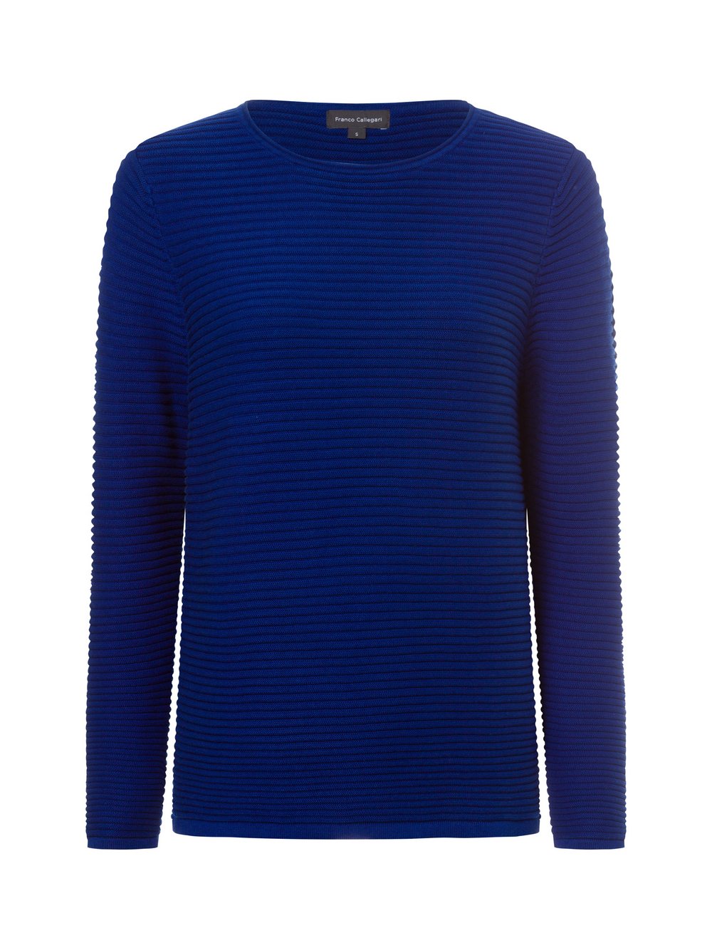 Franco Callegari Strickpullover Damen Baumwolle blau, L