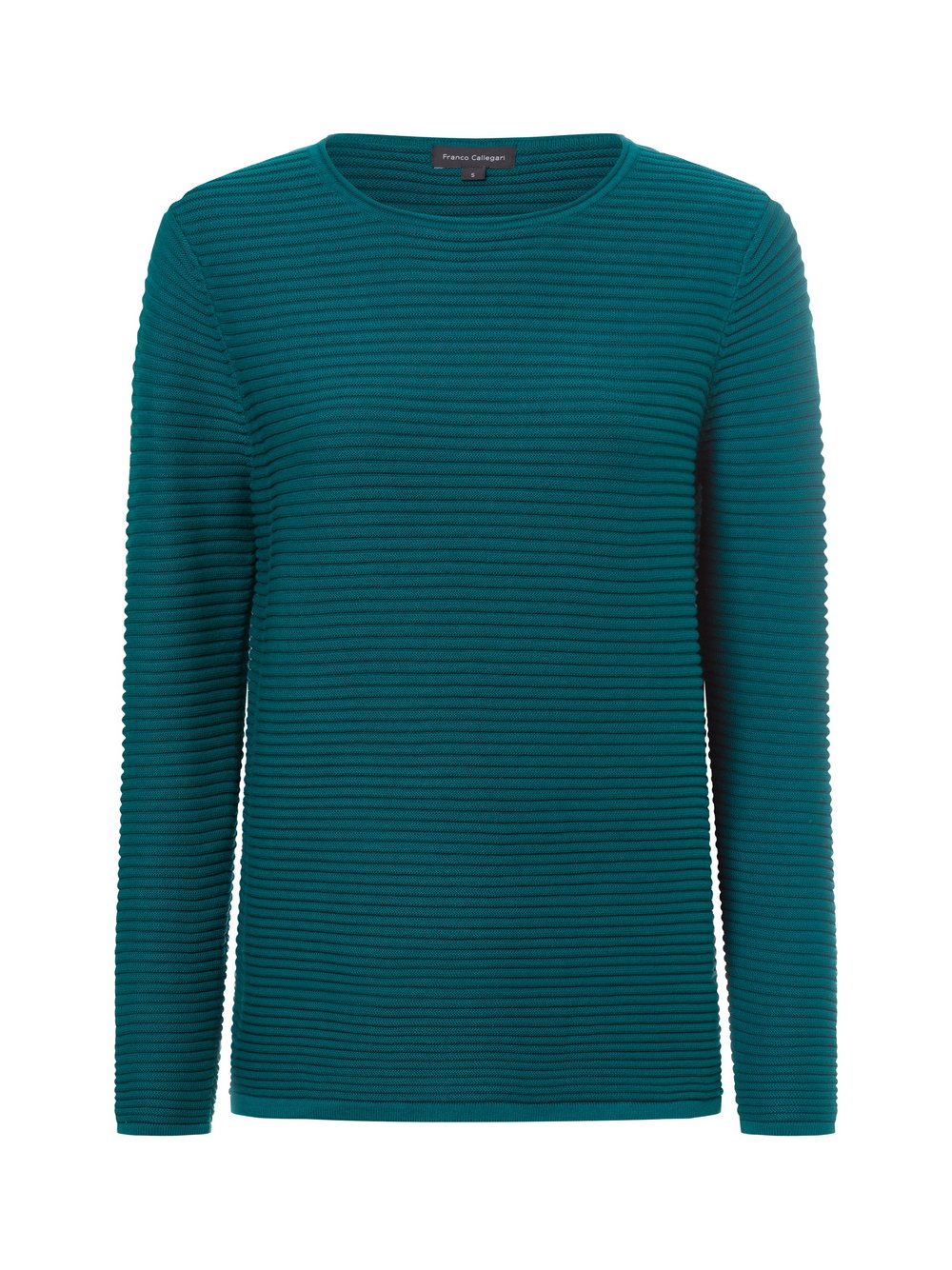 Franco Callegari Strickpullover Damen Baumwolle blau, S