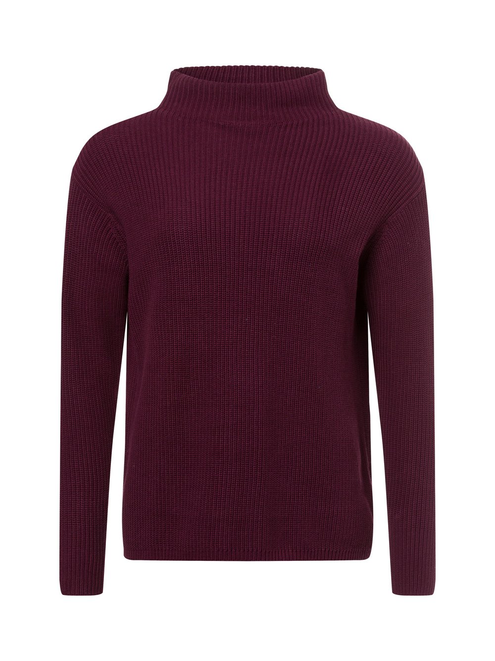 Marie Lund Strickpullover Damen Baumwolle rot, M