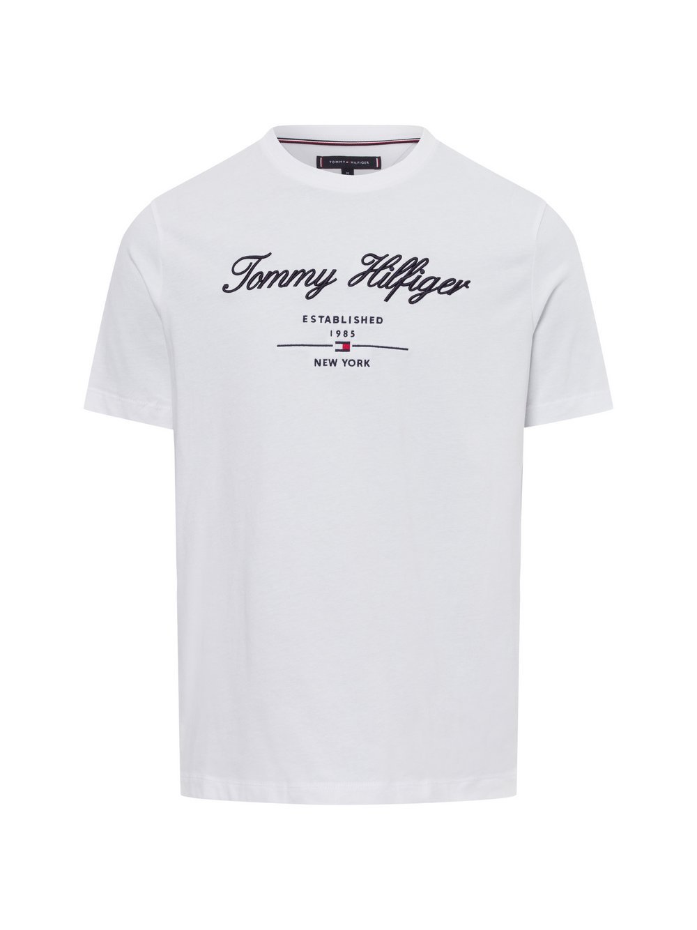 Tommy Hilfiger T-Shirt Herren Baumwolle weiß, M