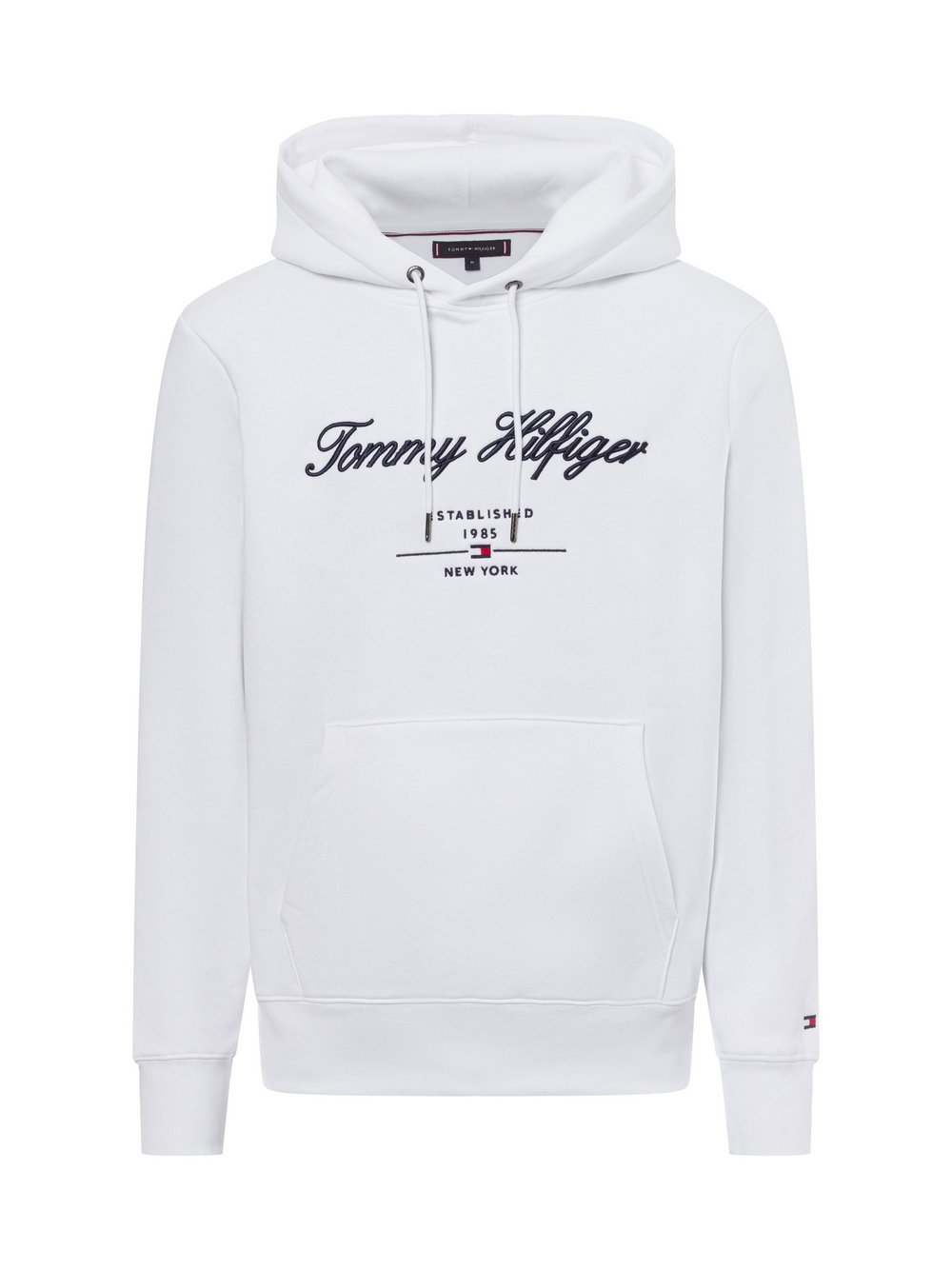 Tommy Hilfiger Kapuzenpullover Herren Baumwolle weiß, S