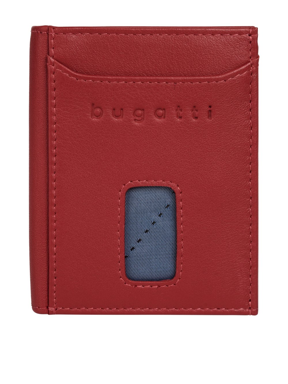 Bugatti Geldbörse Damen Leder rot, ONE SIZE