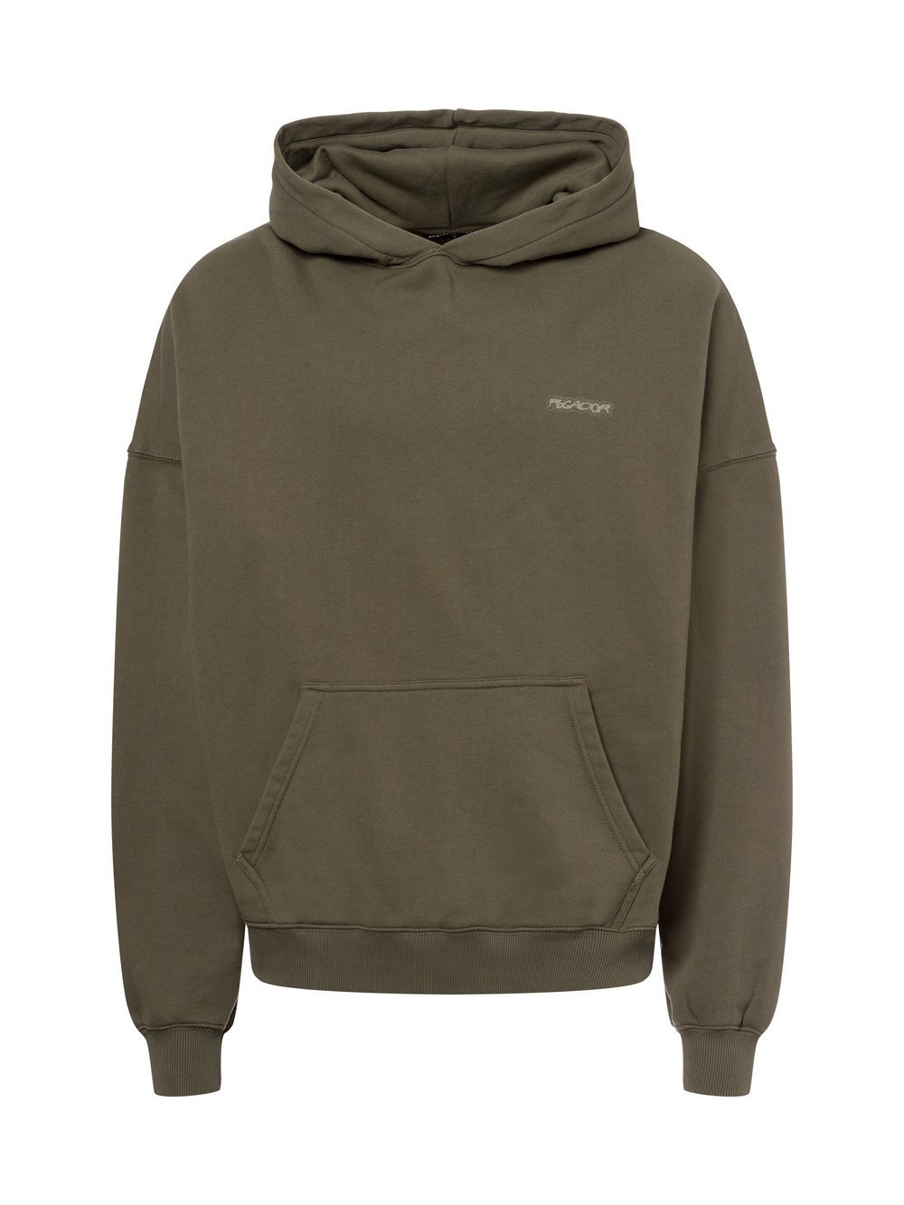 PEGADOR Kapuzenpullover Herren Baumwolle grün, XS