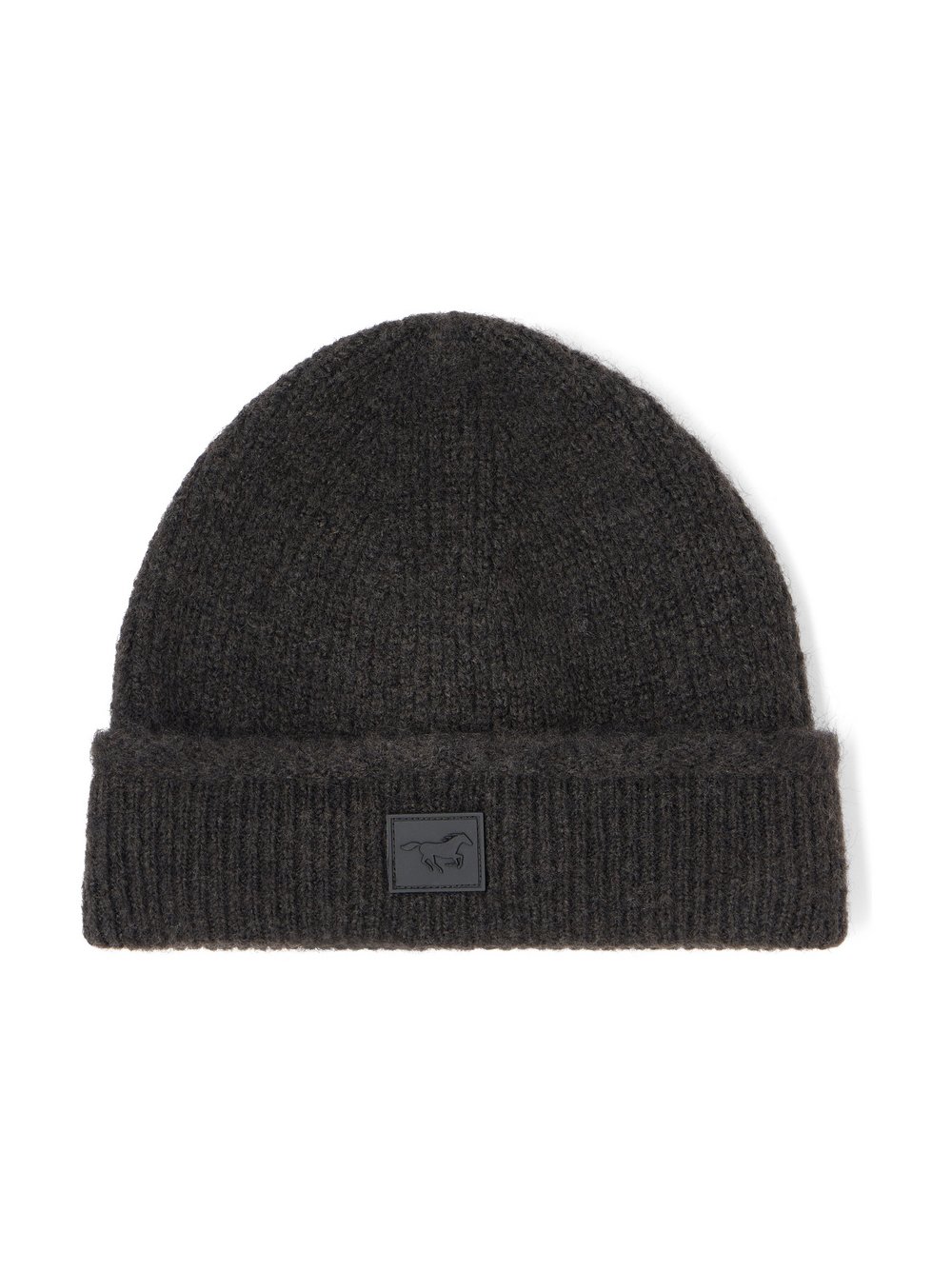 Mustang Beanie Herren grau, ONE SIZE