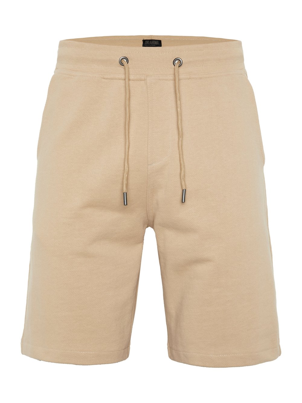 Oklahoma Jeans Bermuda Shorts Herren Baumwolle beige, L