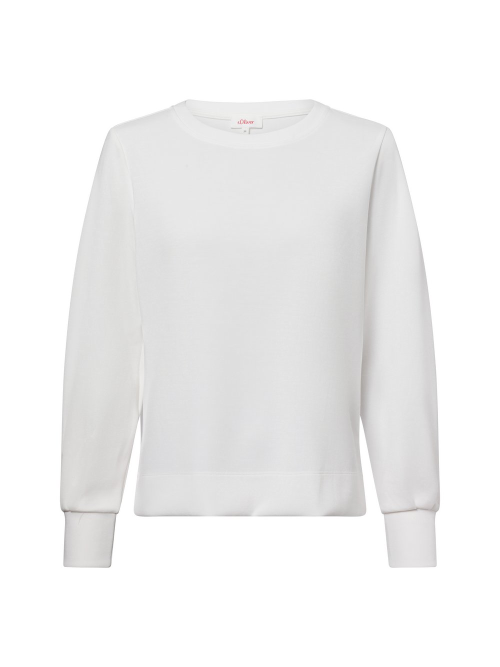 s.Oliver Sweatshirt Damen Modal weiß, 42