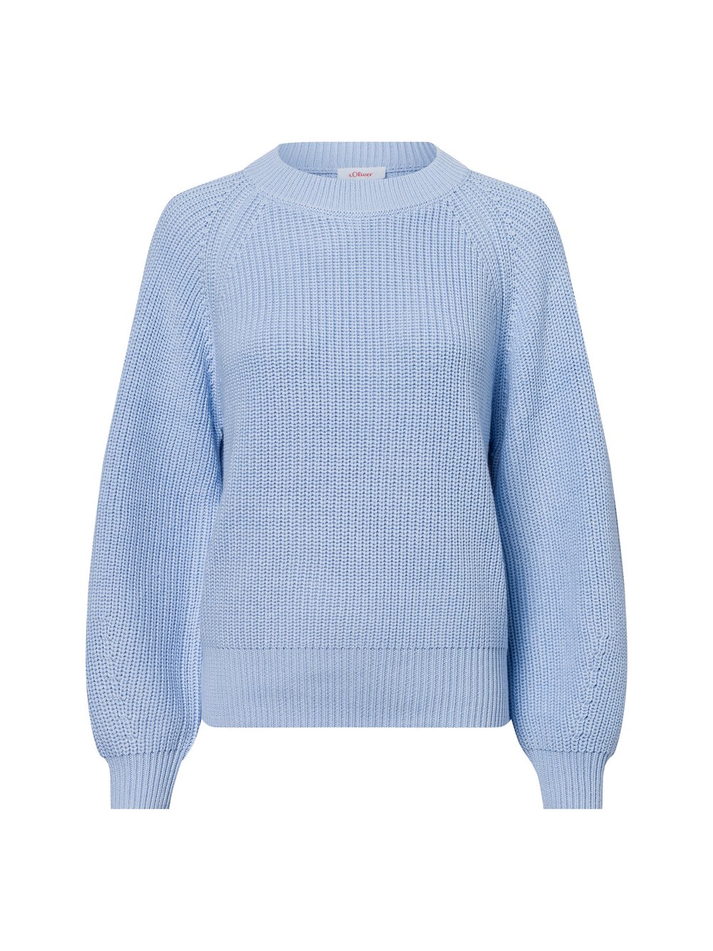 s.Oliver Pullover Damen Baumwolle blau, 46